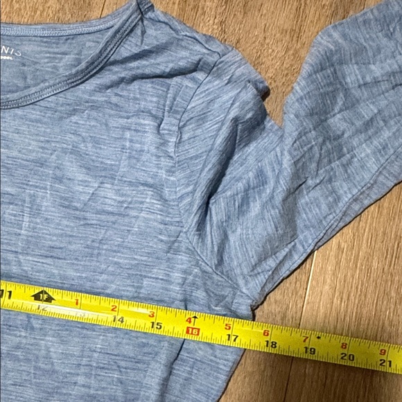 Women's Segments Merino Wool Long Sleeve Base Layer Top Tee - Picture 3 of 5